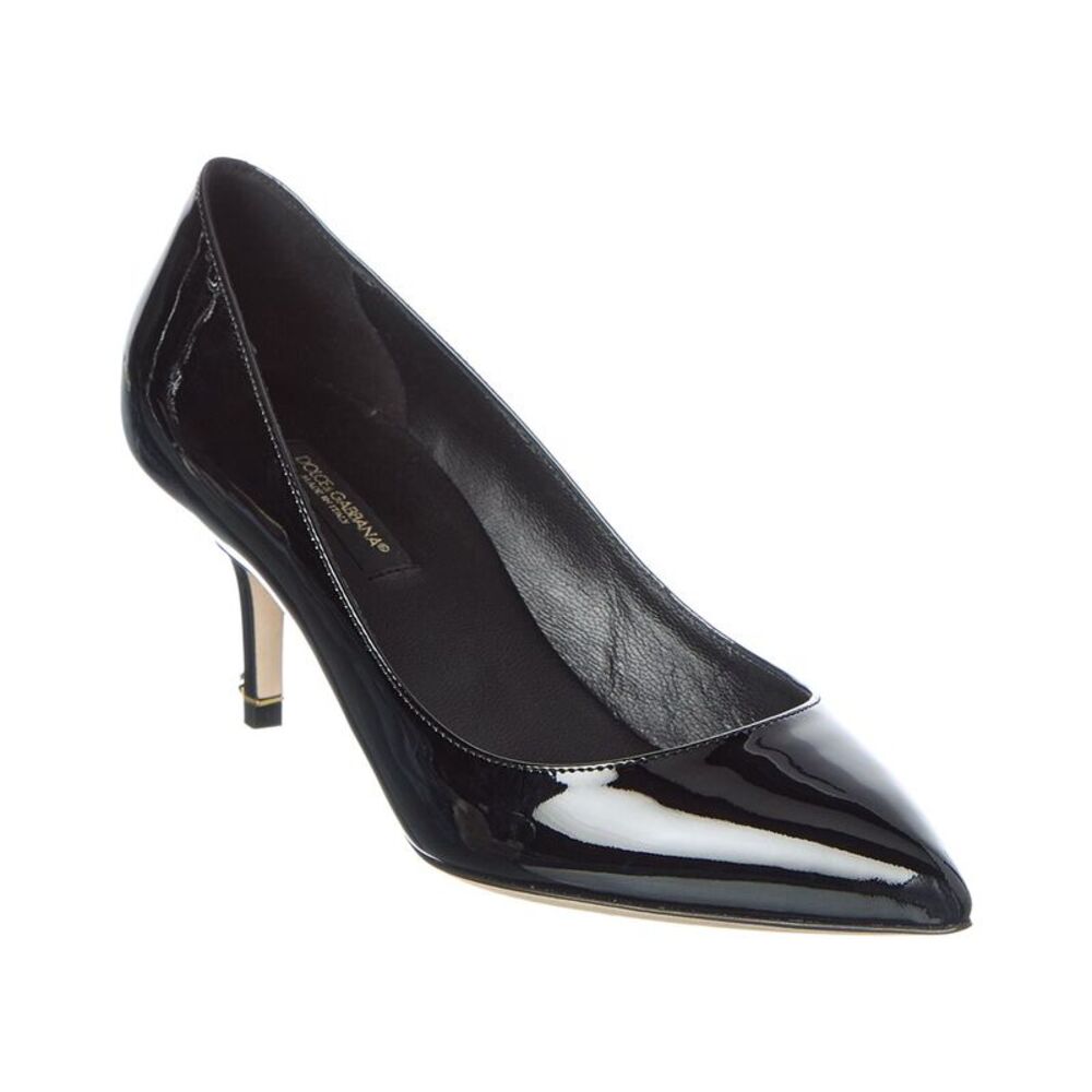 Dolce & Gabbana Dg 64 Patent Pump, Black